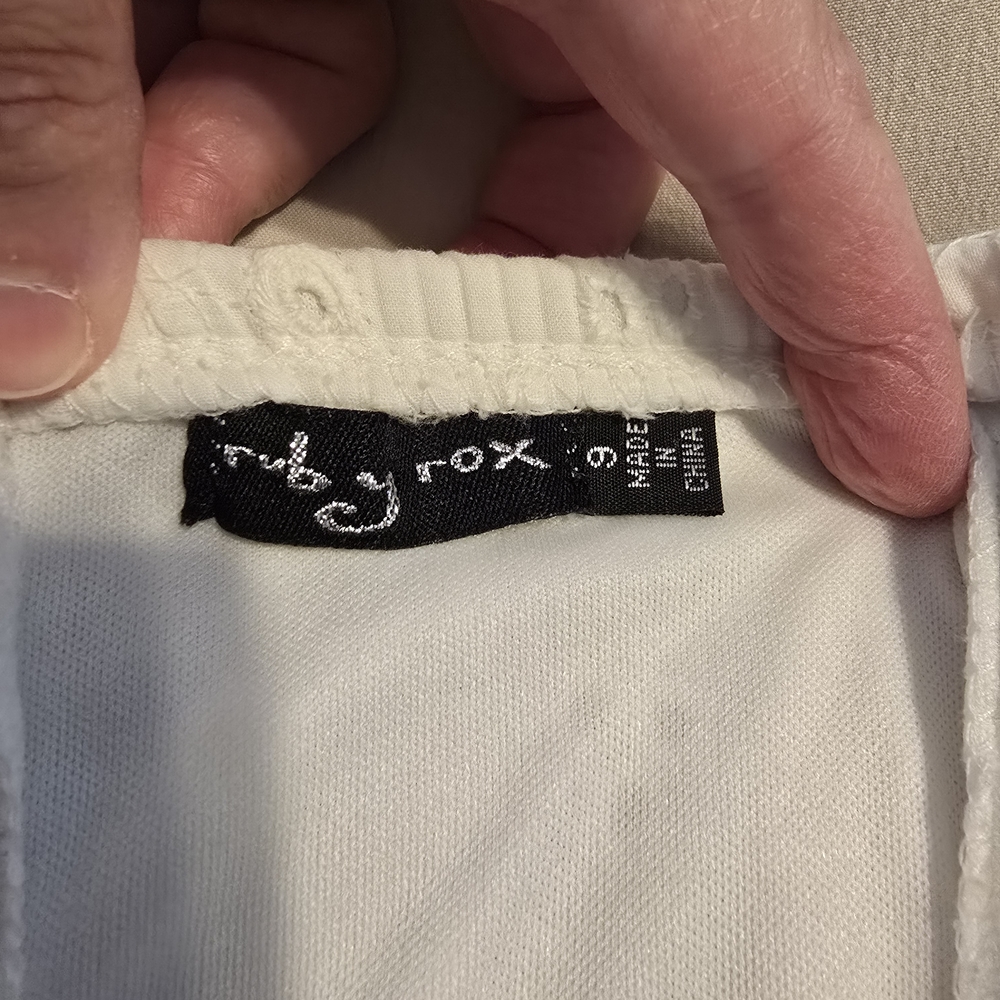 Ruby Rox Strapless White Dress - Picture 2 of 3